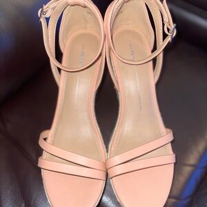 Report Blush Strappy Sandals